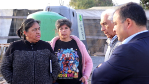 Autoridades locales inspeccionan problemática de residuos en quebrada Huallipén
