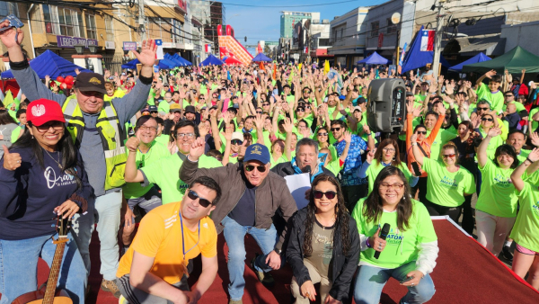 Cerca de 1.500 personas dieron vida a exitosa Marat&oacute;n Solidaria en San Antonio