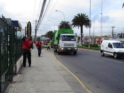 Panorama del servicio de aseo en la comuna en los 4 días de largo festivo