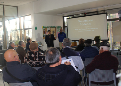 Biblioteca P&uacute;blica Vicente Huidobro pone en valor el patrimonio local con charla sobre los or&iacute;genes de San Antonio