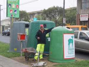  Excelente evaluación del programa de reciclaje comuna limpia en San Antonio