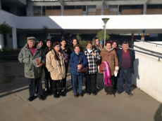 Adultos mayores sanantoninos participan en taller de radioteatro