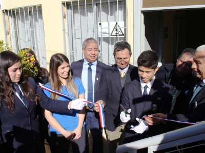 Inauguran box dental fijo en la Escuela Industrial de San Antonio