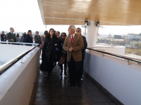 Empresarios y autoridades visitaron el edificio del nuevo centro cultural de la provincia