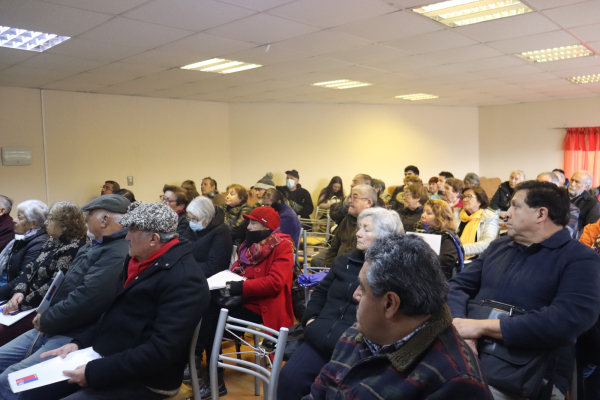 Dirigentes mayores de la provincia potencian sus liderazgos en jornadas participativas