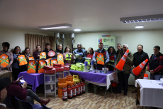 &nbsp;Barrio Los Claveles en Llolleo Alto se fortalece en seguridad y emergencias