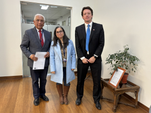 Alcalde de San Antonio se re&uacute;ne con Director General de Obras P&uacute;blicas para impulsar proyectos comunales