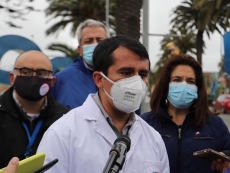 Seremi de Salud visitó San Antonio para explicar el término del cordón sanitario y los nuevos controles