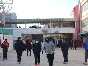 “Recreo Activo”  llenó de entretención y deporte a los estudiantes del INCO