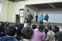 Instituto Bicentenario Javiera Carrera V. recibió la visita de Alcalde.