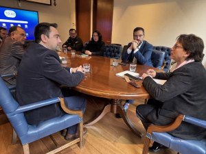 Equipo de Seguridad Pública se reúne con la subsecretaria de Prevención del Delito