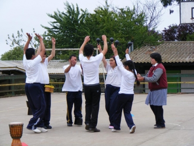 Estudiantes de la escuela especial Divino Maestro se lucieron en su gala artística y deportiva