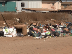 No entienden: por segunda vez queman contenedor de desechos en el sector de Bellavista