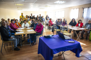 Con gran convocatoria se realizó el Taller de Derechos Humanos para Personas Mayores en San Antonio