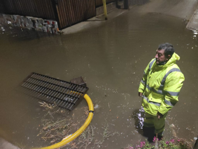 20.6 milímetros de agua caída se registró en la comuna de San Antonio