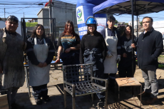 Alumnos del Liceo Juan Dante Parraguez presentan sus trabajos en la 2° Feria de Especialidades