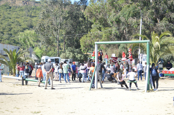 Comunidad de Lo Gallardo disfrutó de Fiesta Navideña