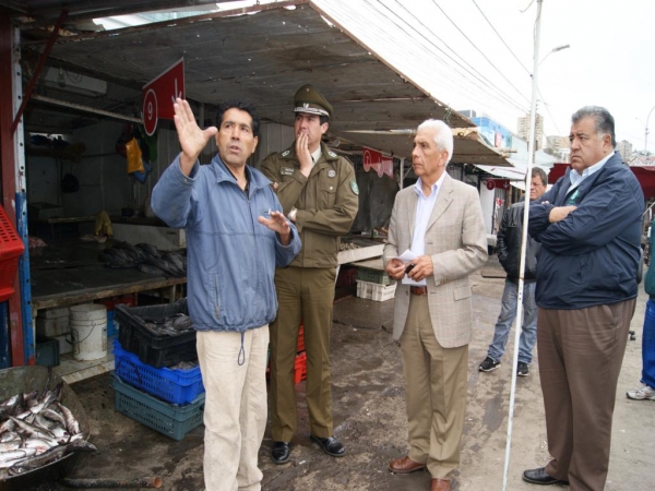 Coordinan para esta temporada estival inspeccionan sector de caleta, Paseo Bellamar