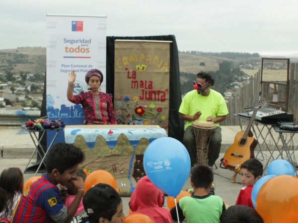 El teatro llega a los cerros de San Antonio