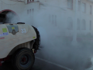 Durante tres meses el municipio sanitizará las poblaciones de la comuna