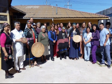 En CESFAM San Antonio se realizó rogativa en “Ritual del Canelo”.