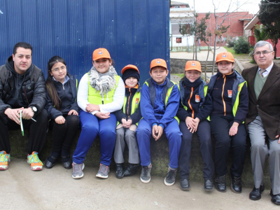 Alumnos de la Escuela Padre André Coindre se lucen como brigadistas medioambientales