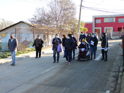 Vecinos de O&#039;Higgins - El Carmen participan en diseño de su barrio