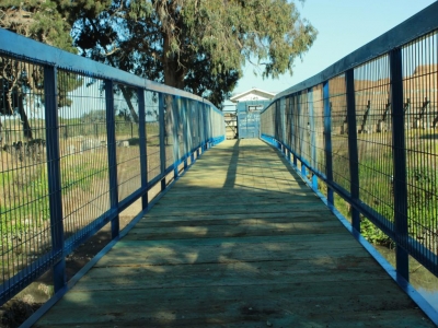 Reconstrucción Pasarela peatonal San Carlos.