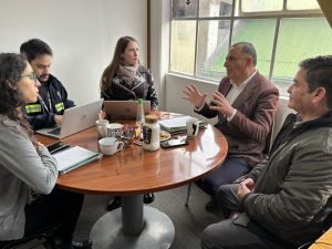 Director de Seguridad Pública se reúne con su par de la Municipalidad de Valparaíso