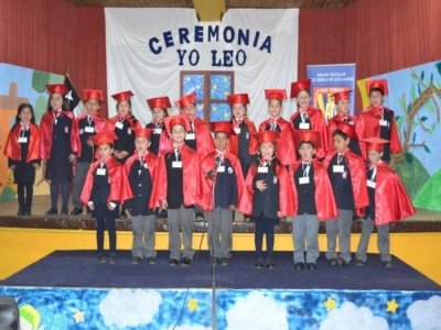 &ldquo;Yo leo&rdquo; dijeron los estudiantes del Grupo Escolar Sor Teresa de los Andes