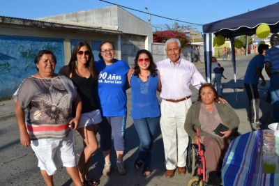 Vecinos de Poblaci&oacute;n Barros Luco celebraron un nuevo a&ntilde;o de existencia