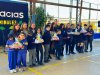 Alumnos de Escuela Poeta Pablo Neruda de San Antonio quedaron contentos con donación de set de útiles escolares