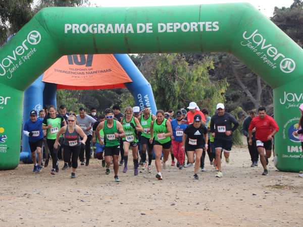 Cerca de 250 personas participaron en Corrida&nbsp; Mes del Mar en&nbsp; el Parque Dyr de Tejas Verdes