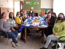 Cuidadoras se reúnen en la Casa de la Mujer para fortalecer la Red Meicas