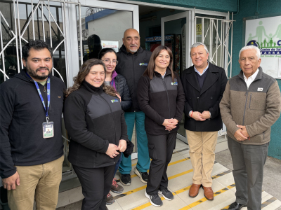 Autoridades municipales realizan visita de supervisión a los Cesfam de la comuna