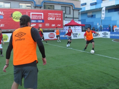 Exitosa jornada se vivi&oacute; en San Antonio - Gira Nacional de F&uacute;tbol Calle 2014