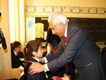 Alumnos de escuelas municipales de la comuna dijeron "Yo Leo"
