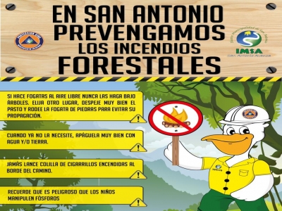 Municipalidad de San Antonio lanza campa&ntilde;a para prevenir los incendios forestales