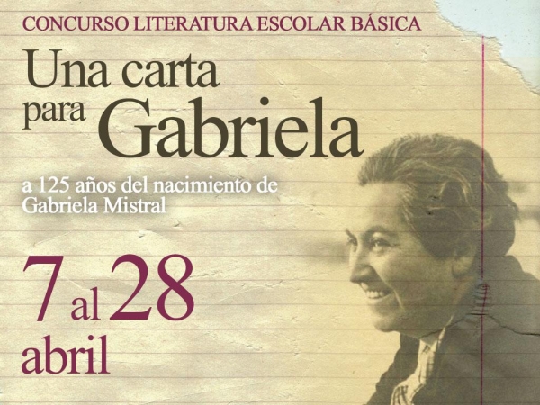 Centro Cultural San Antonio lanza concurso escolar &ldquo;Una Carta para Gabriela&rdquo;