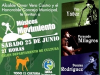 Este s&aacute;bado, Fernando Milagros en ciclo de M&uacute;sicos en movimiento