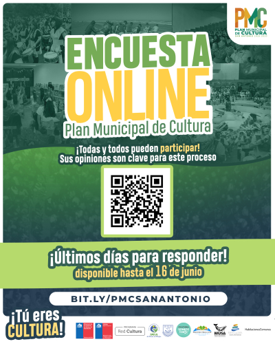 Últimos días para participar de la encuesta online del Plan Municipal de Cultura