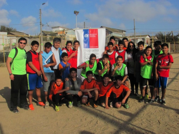 Programa inserto en la Municipalidad realiza exitoso balance en taller de f&uacute;tbol calle