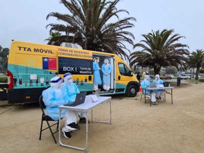 En San Antonio estar&aacute; el m&oacute;vil TTA que toma hasta 500 PCR diarios