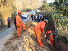 El MOP y la Municipalidad de San Antonio aseguran&nbsp;darle &nbsp;Agua Potable a todas Familias de Cuncum&eacute;n